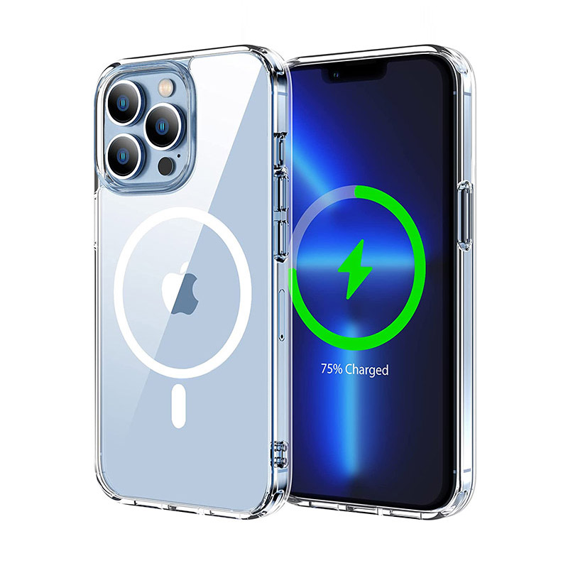 Clear Magnetic Phone Case - (Ad-7)