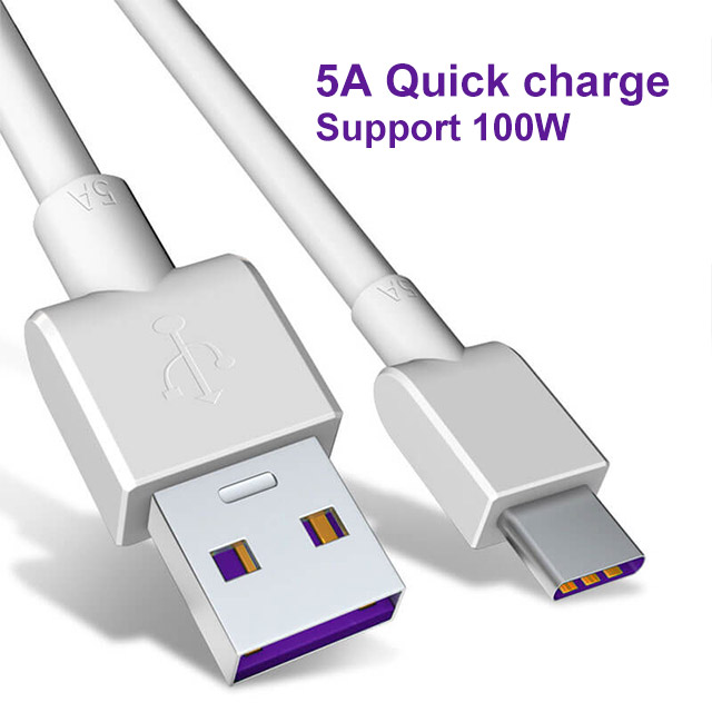 5A Type-C Fast Charging Usb Cable Super 100W Fast Charge